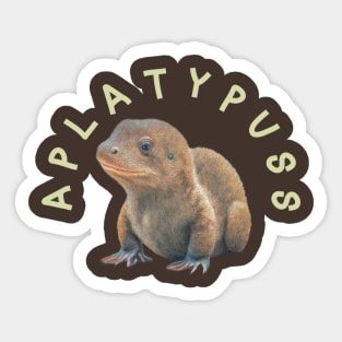 aplatypus Sticker